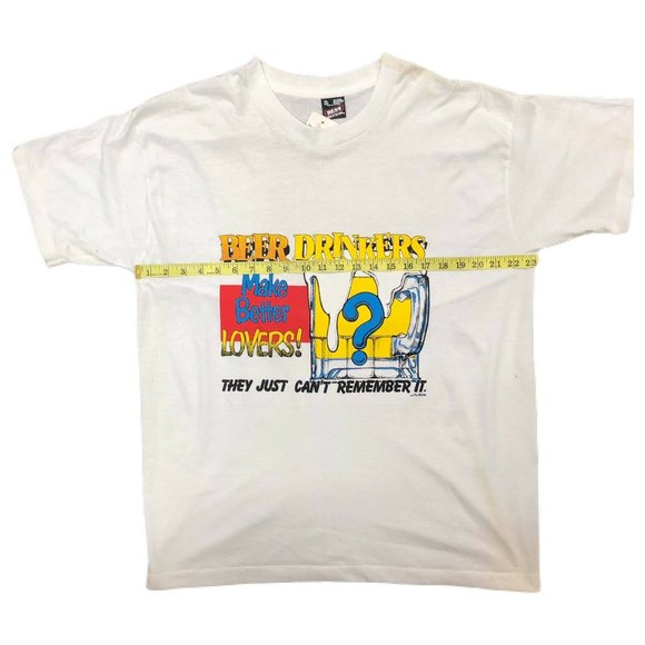 Vintage Fruit Of The Loom Best Single Stitch White - Picture 6 of 6